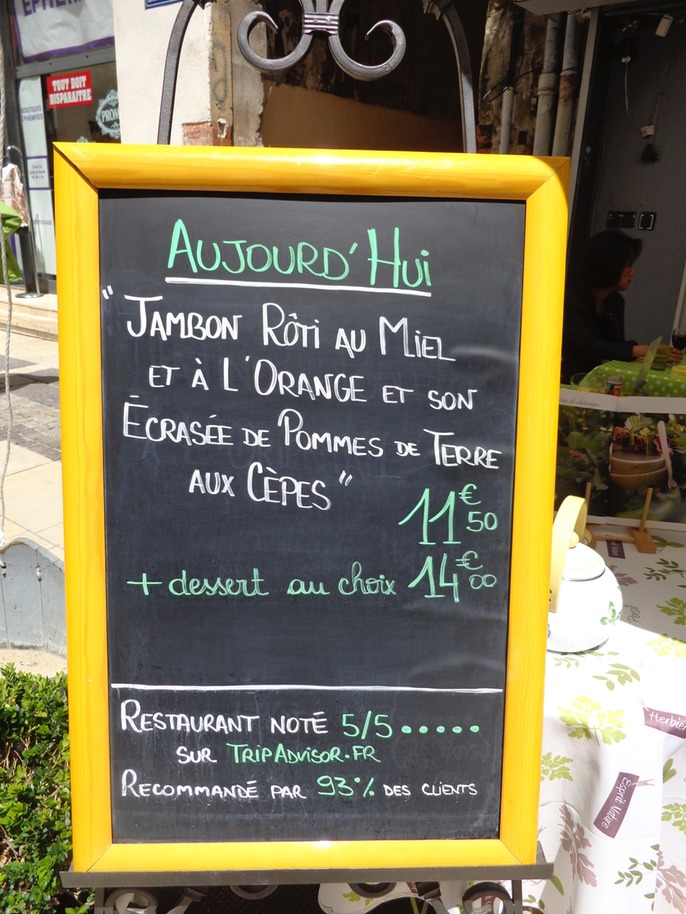 The food is so good in France!