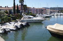 Port Grimaud-Sud. 

We were staying at the Holiday Marina, Port Grimaud