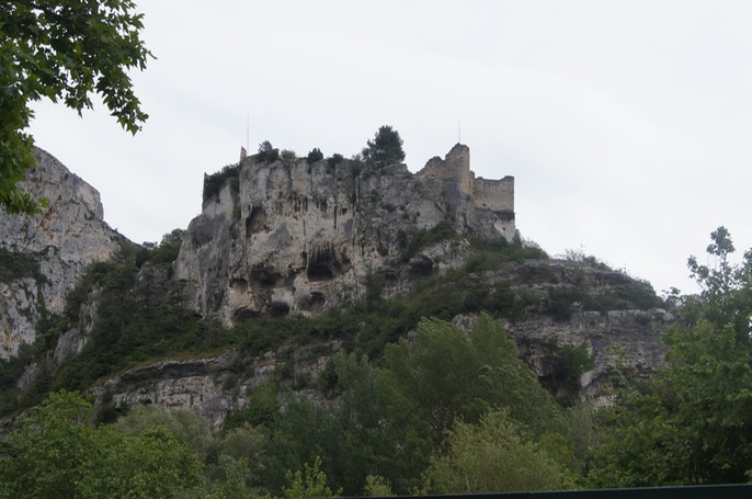 Ancient Castle at Fontaine-de-Vaucluse