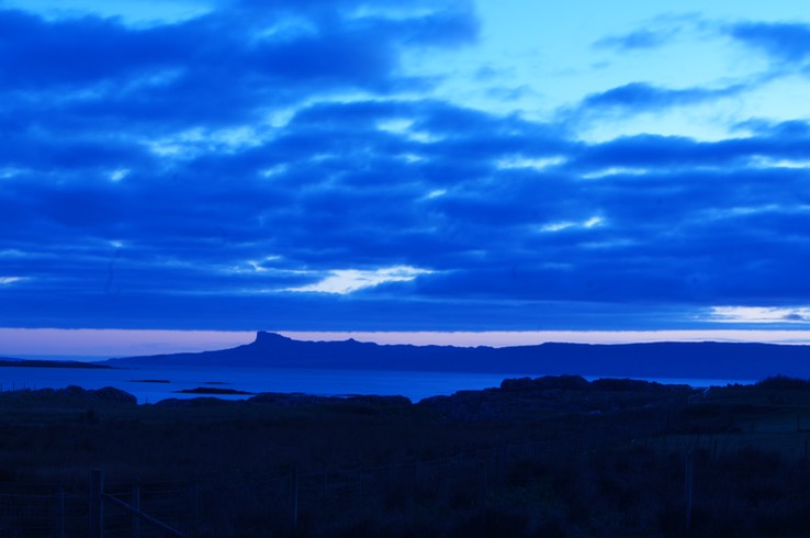 The Sky at Night over Eigg